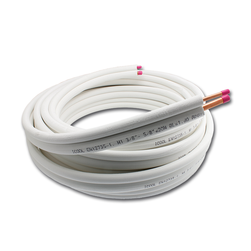 White Pre-Insulated Copper Coil